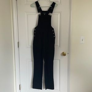 Black Corduroy Dungarees/Jumpsuit